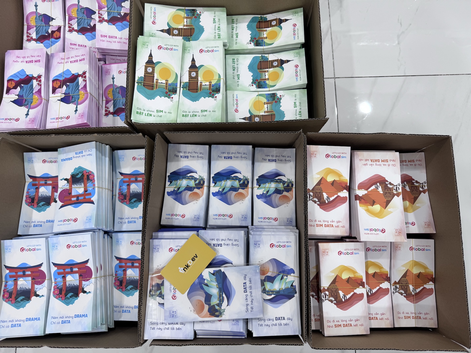 bao lì xì giấy C150