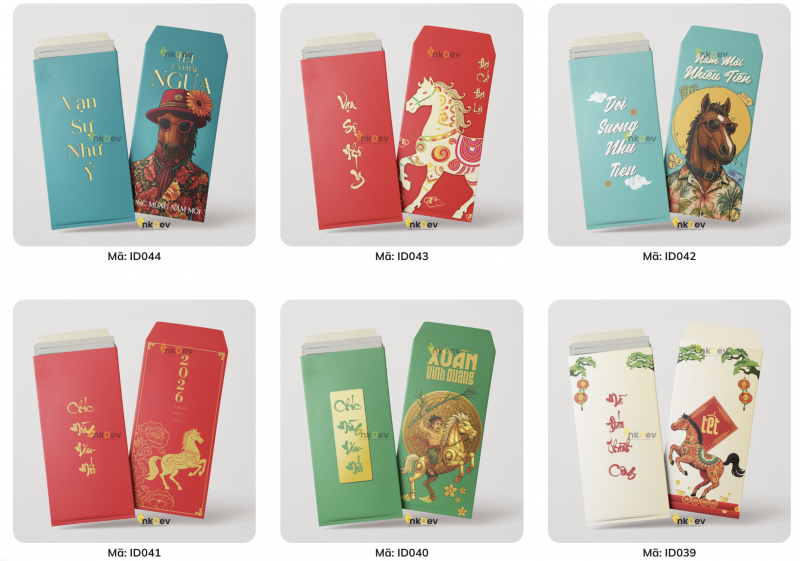 bao lì xì bính ngọ