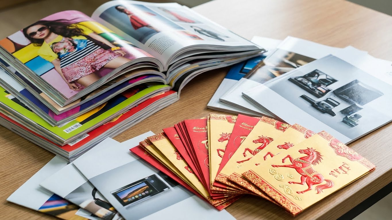 bao lì xì giấy couche