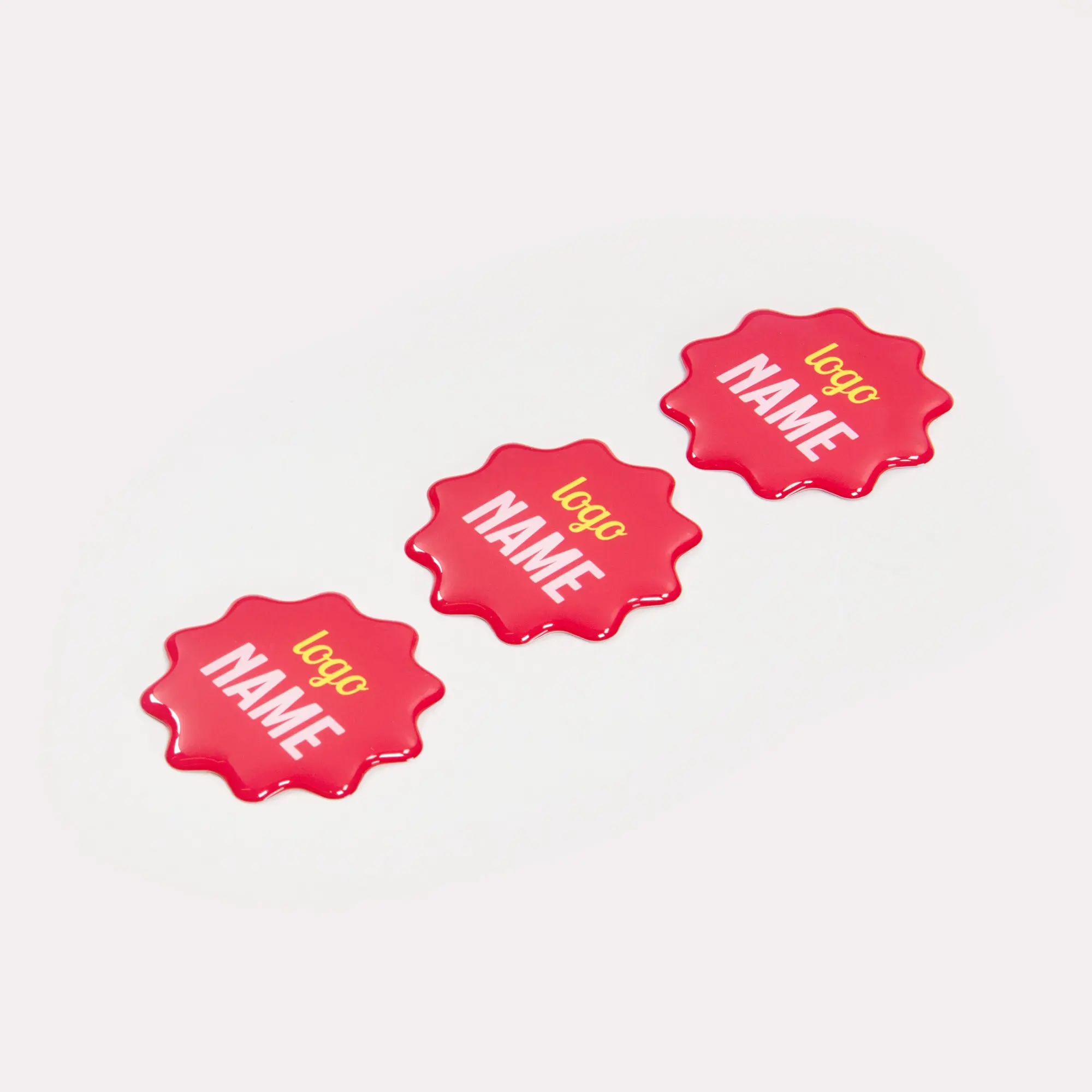 decal nổi phủ resin